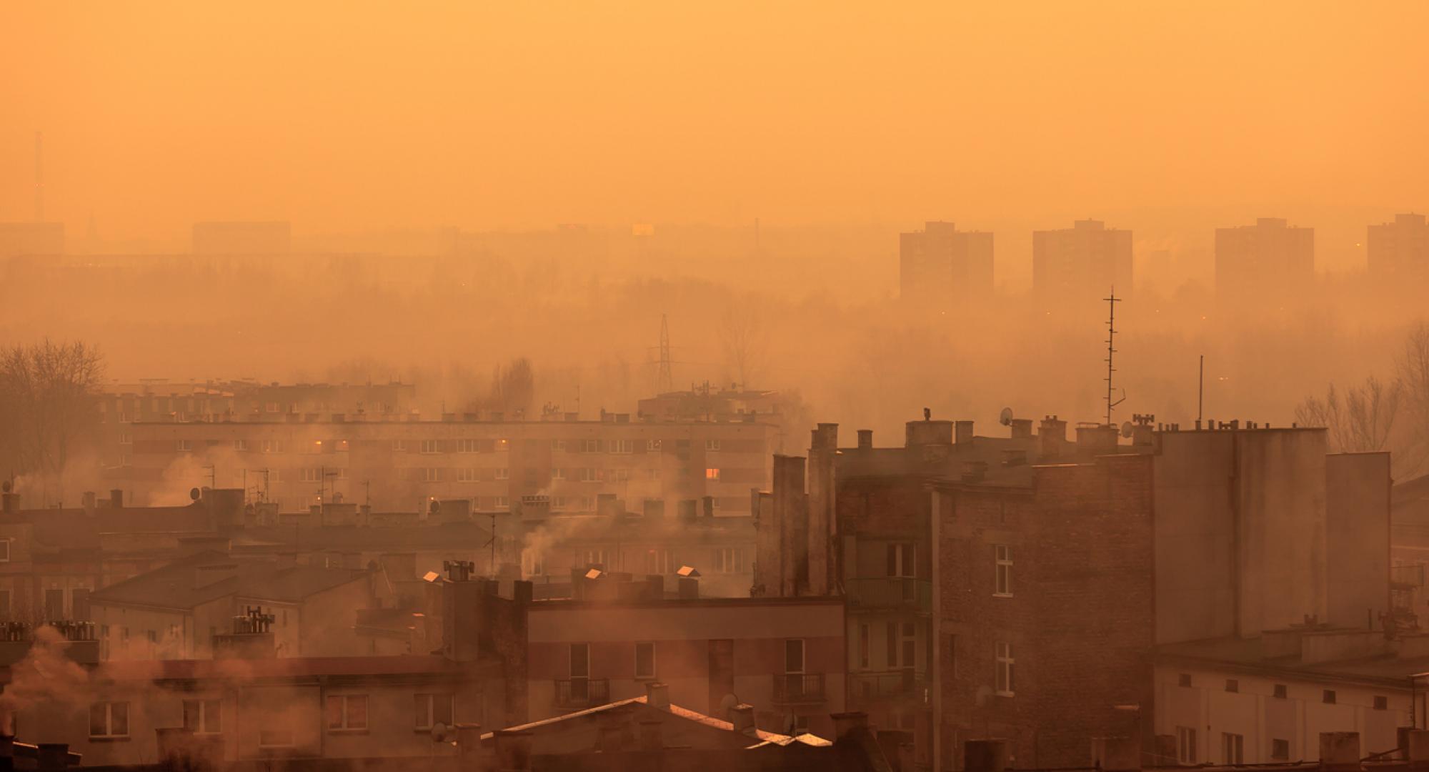 Air pollution over London