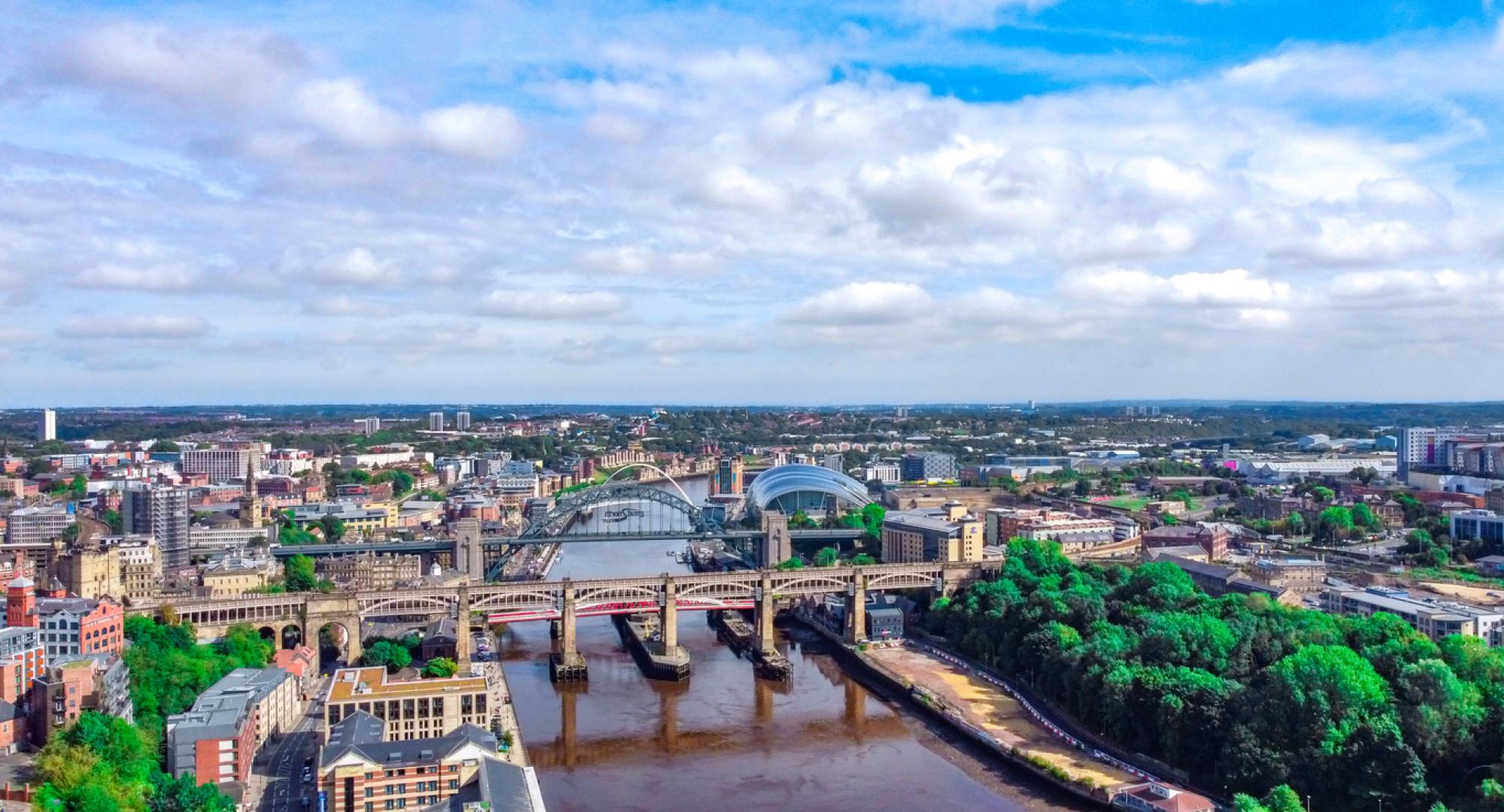 Newcastle skyline