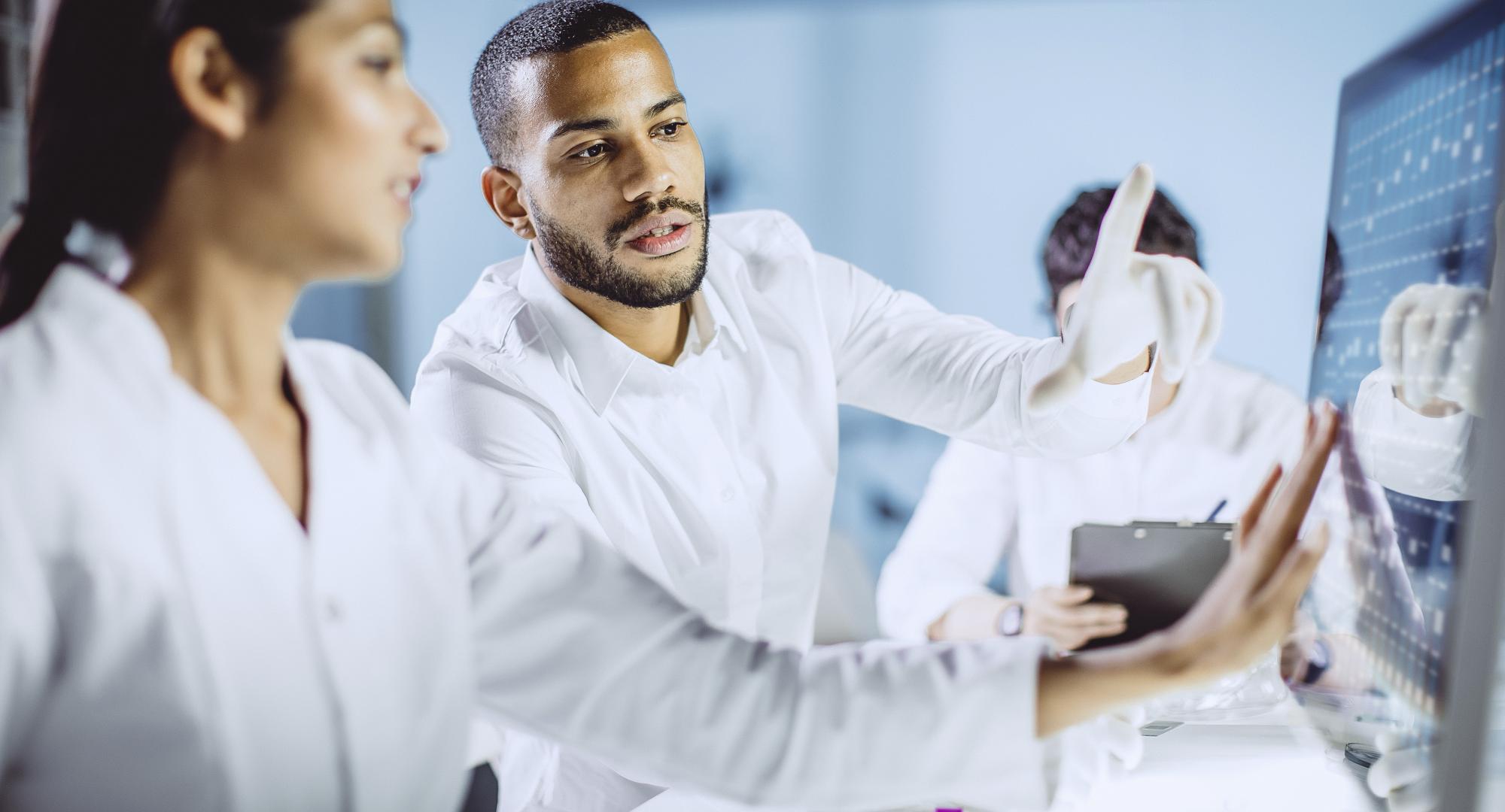 Scientists Working in The Laboratory