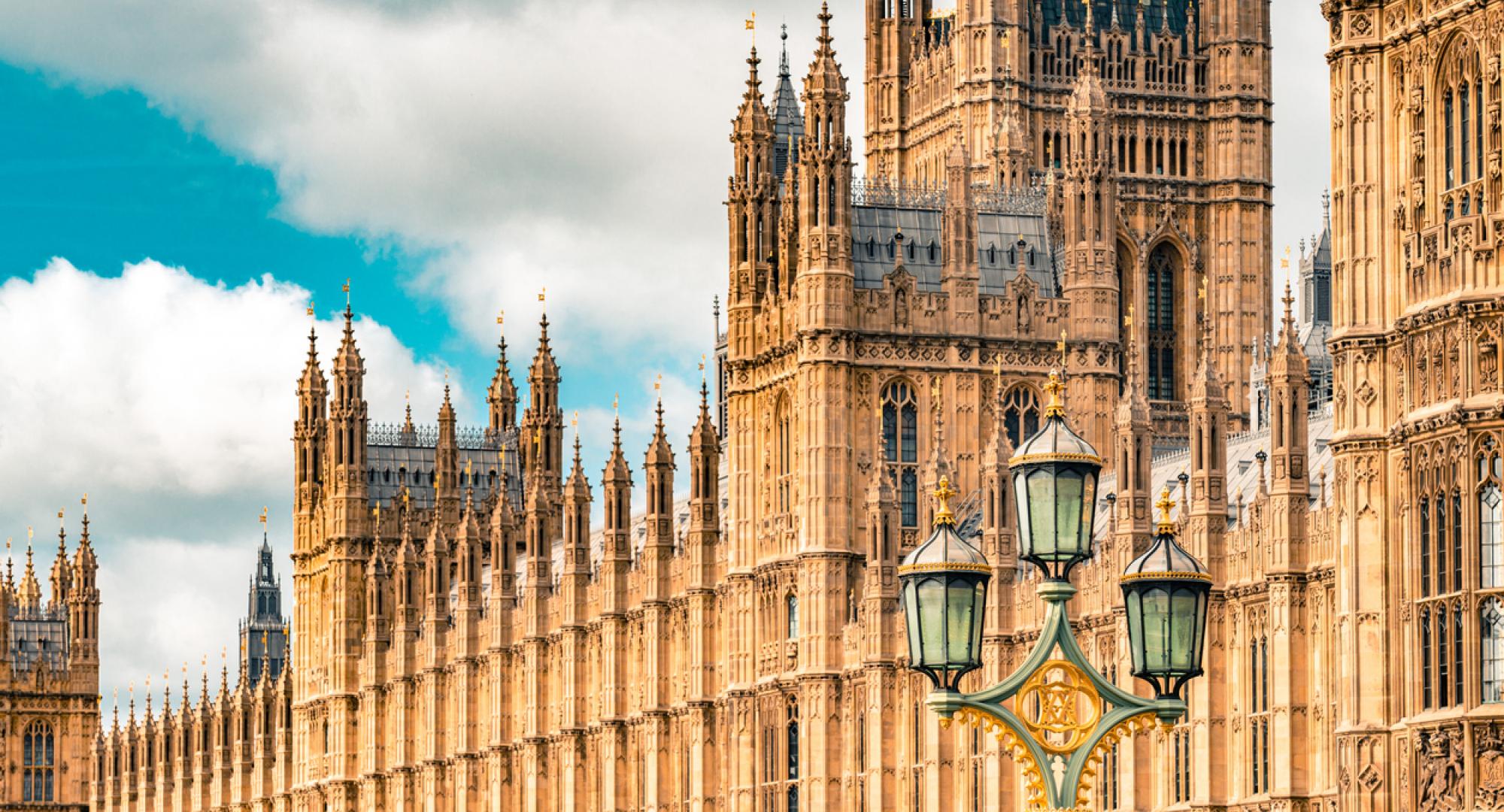 Houses of Parliament Westminster London England