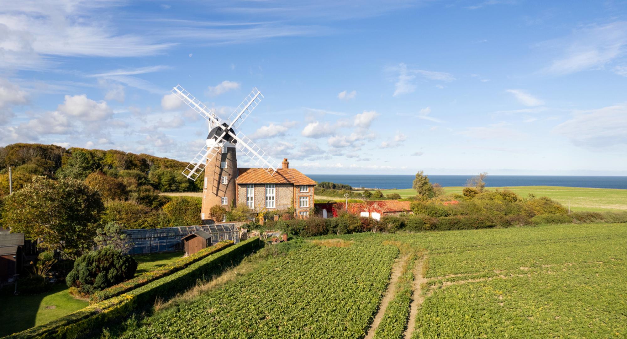 Weybourne in north Norfolk, UK