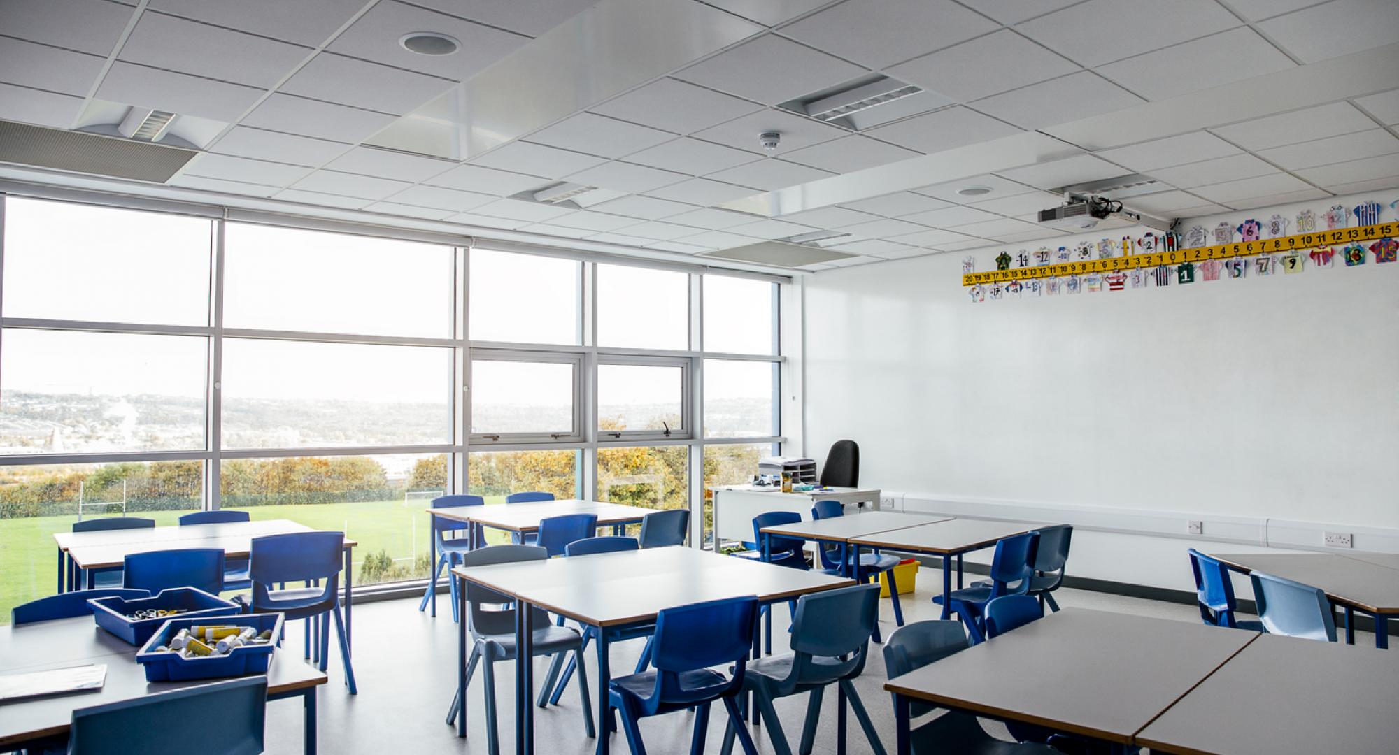 Empty School Classroom