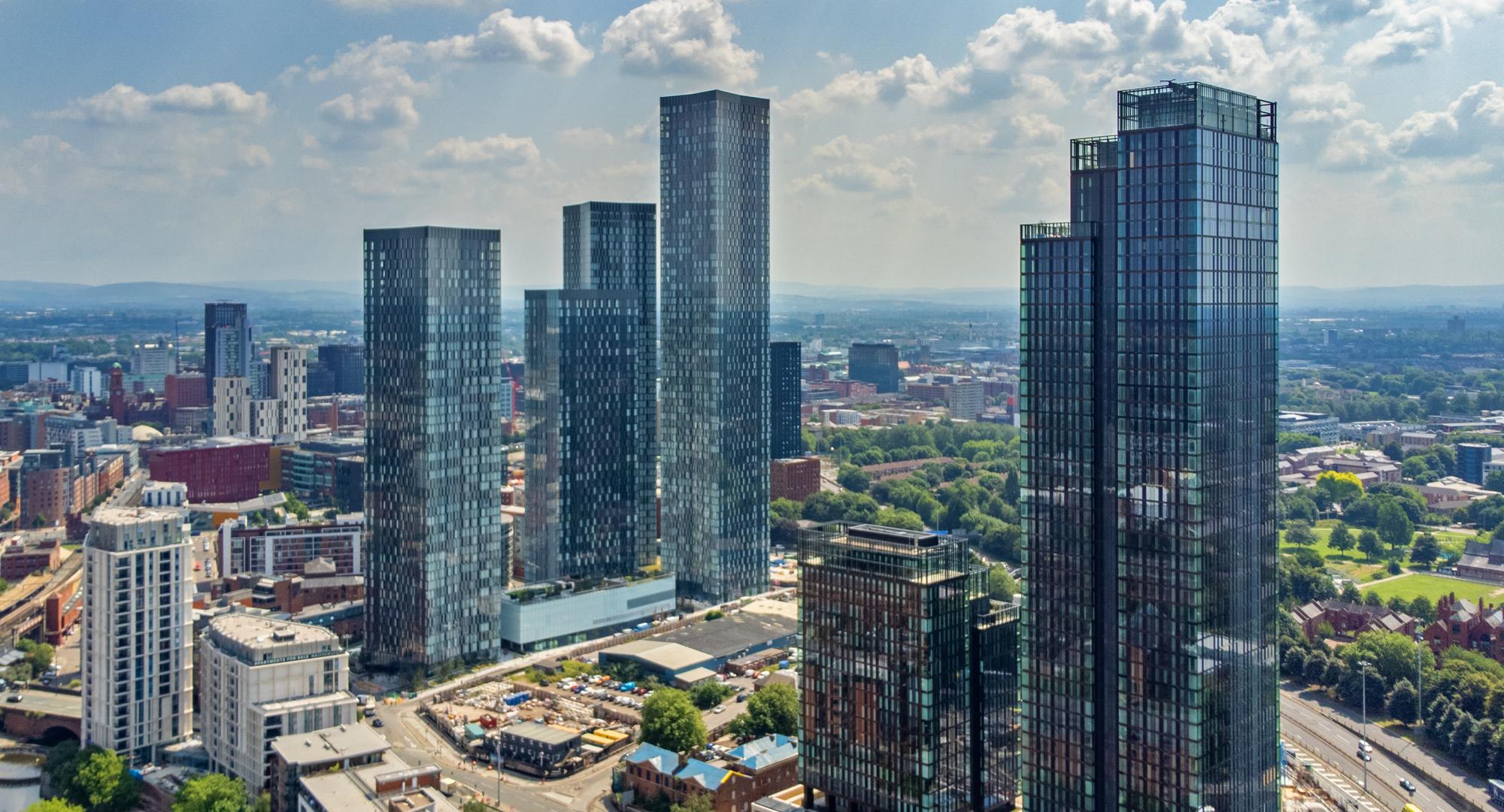 Manchester skyline