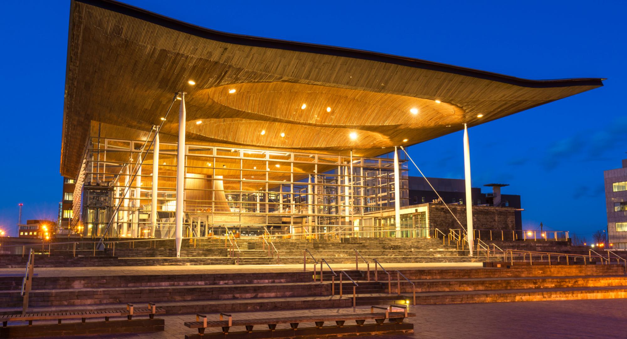 The Senedd, Welsh Parliament, Cardiff