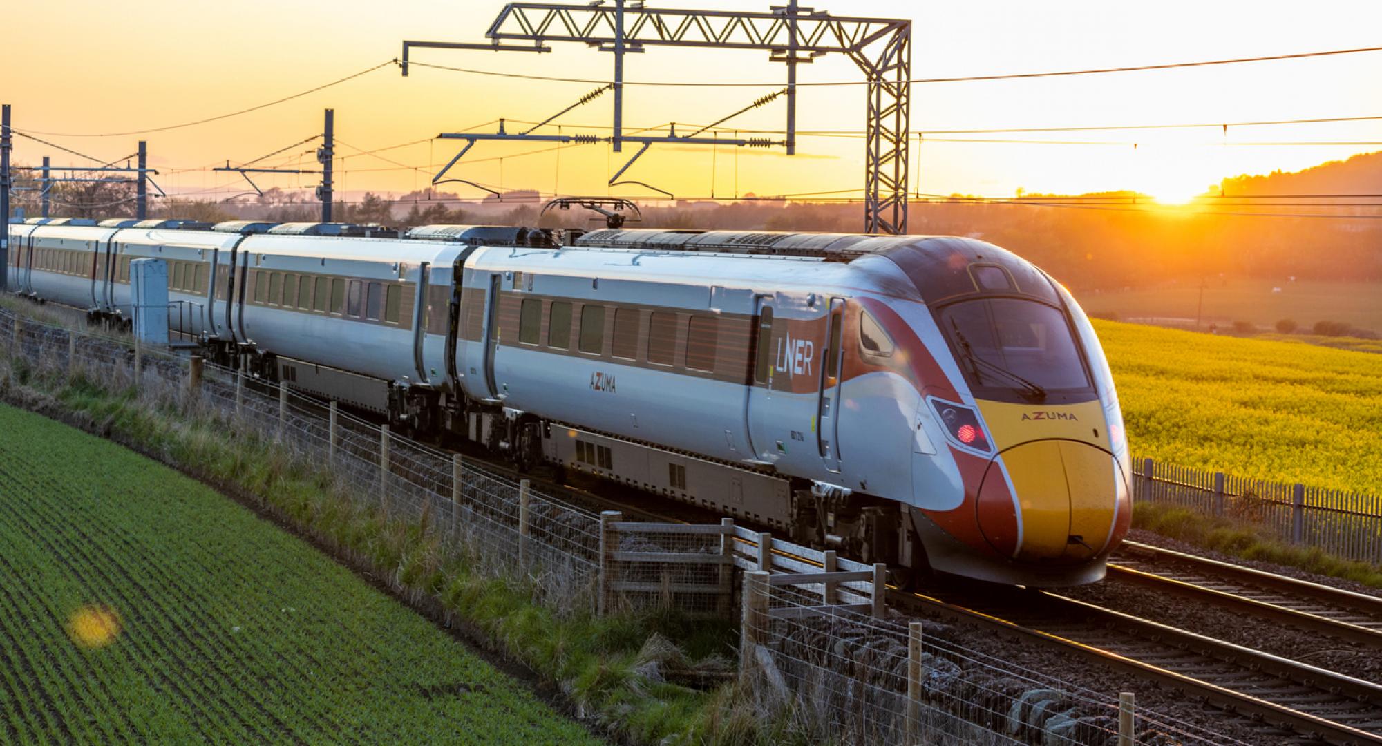 London North Eastern Railway LNER Azuma Train