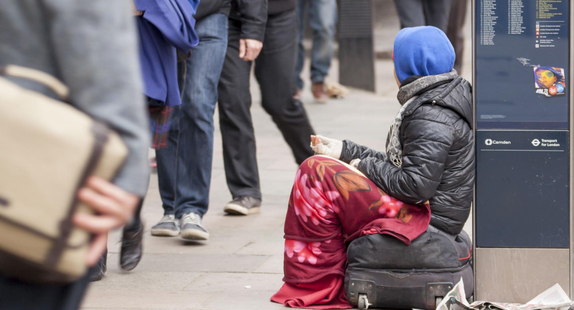 Homeless in London