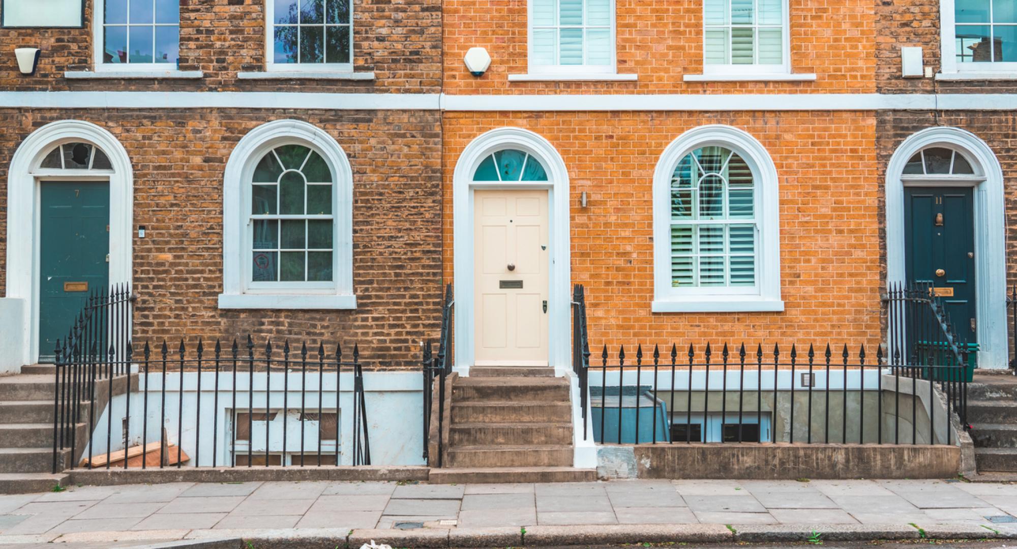 Typical London UK town house
