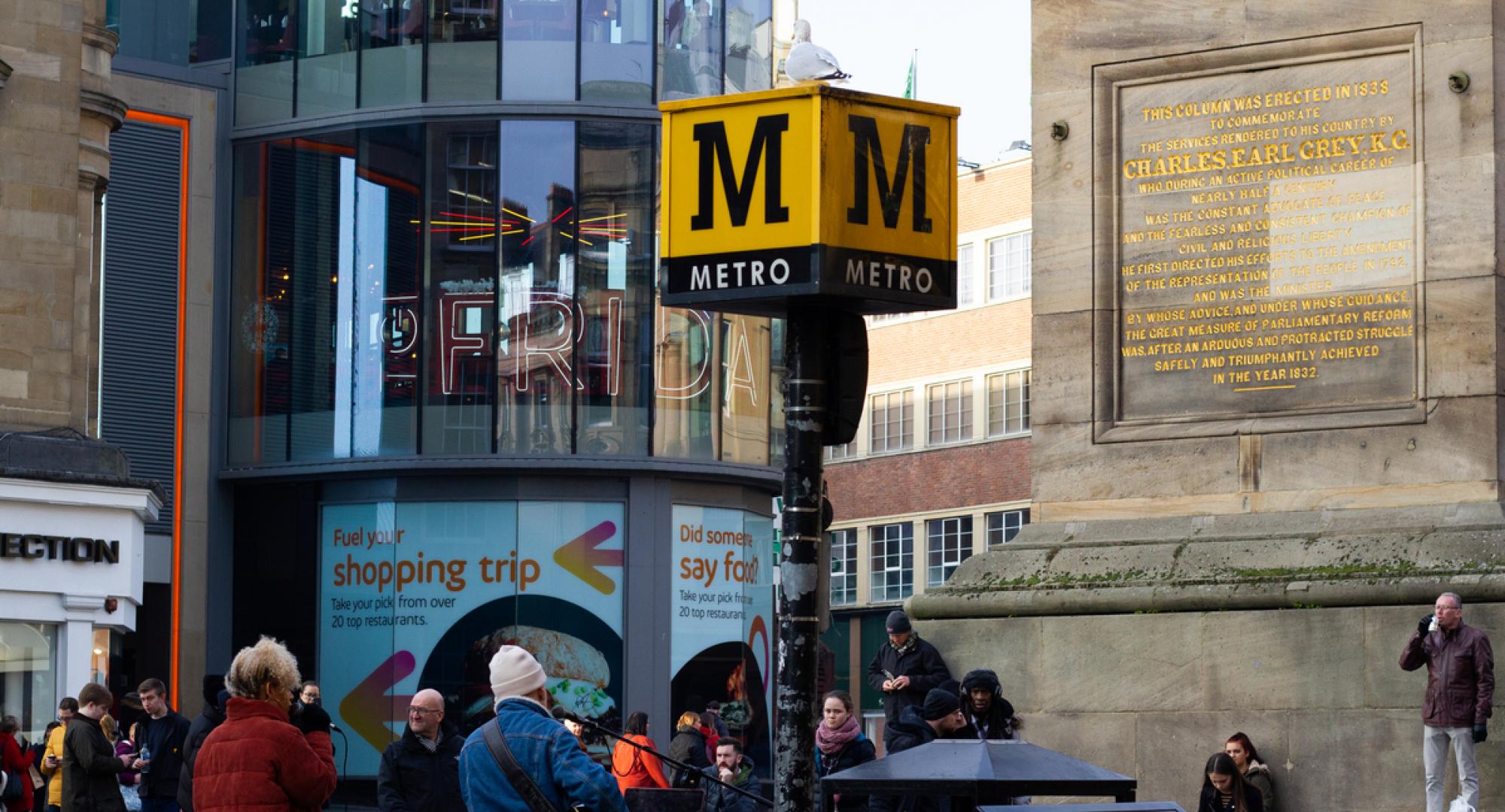 Newcastle Metro station