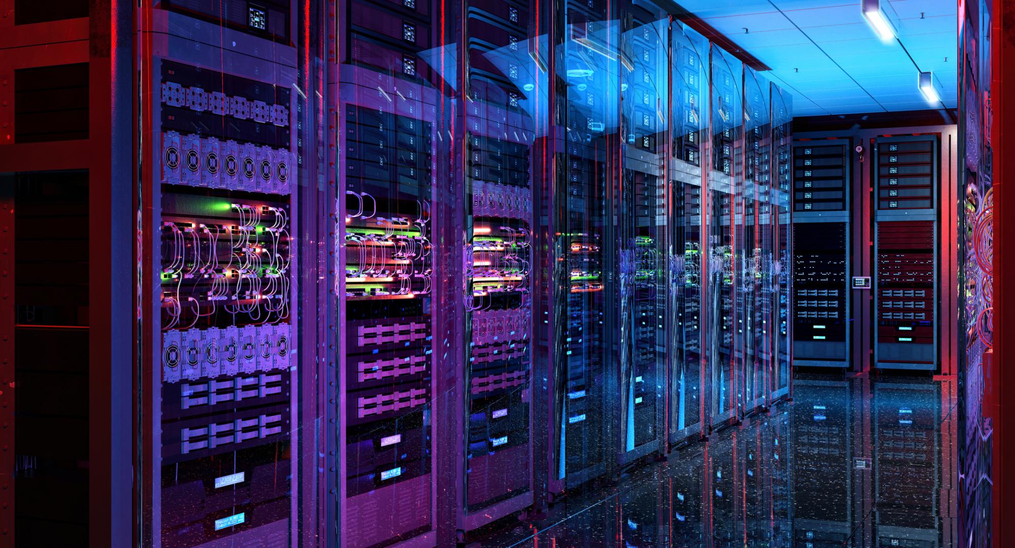 Data centre server racks