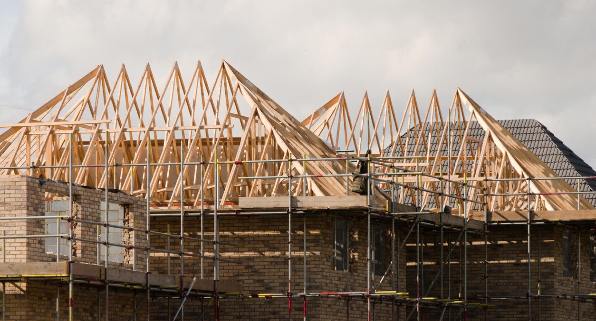 Housing construction site
