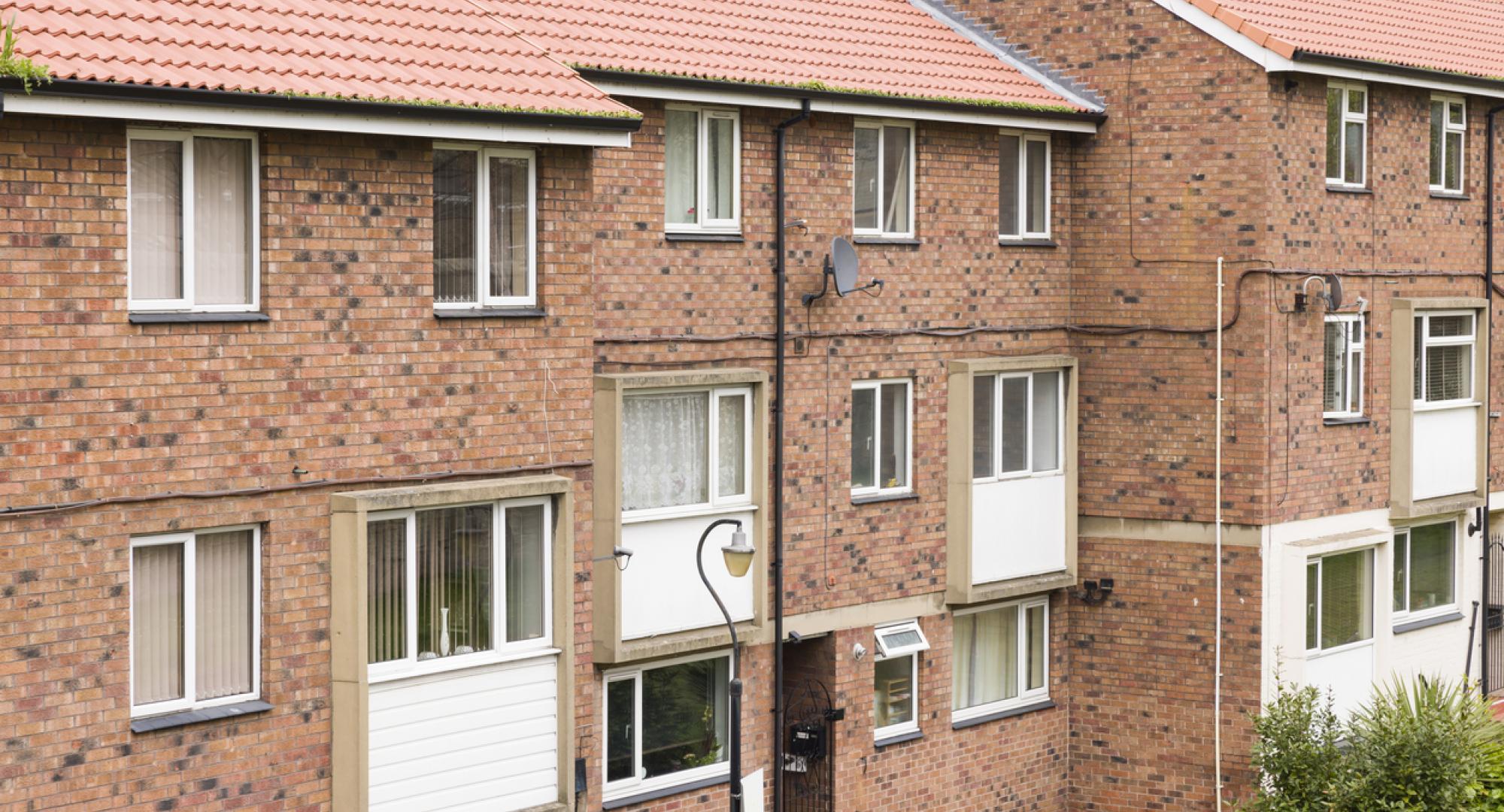 Row of terraced houses
