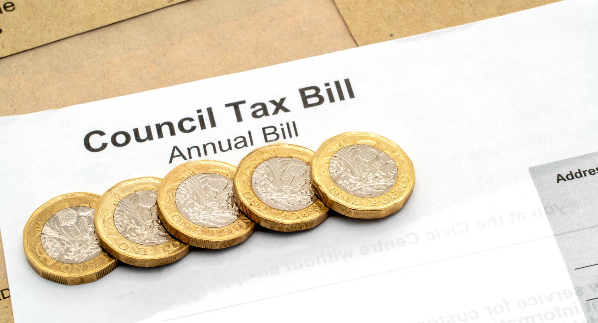 A UK council tax bill