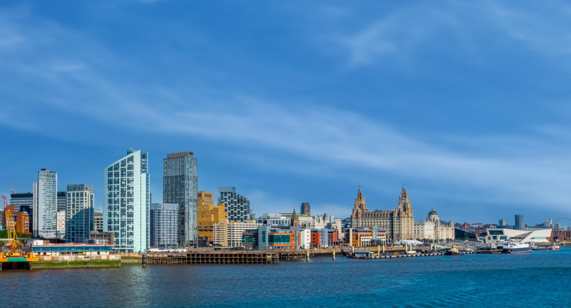 The River Mersey, Liverpool
