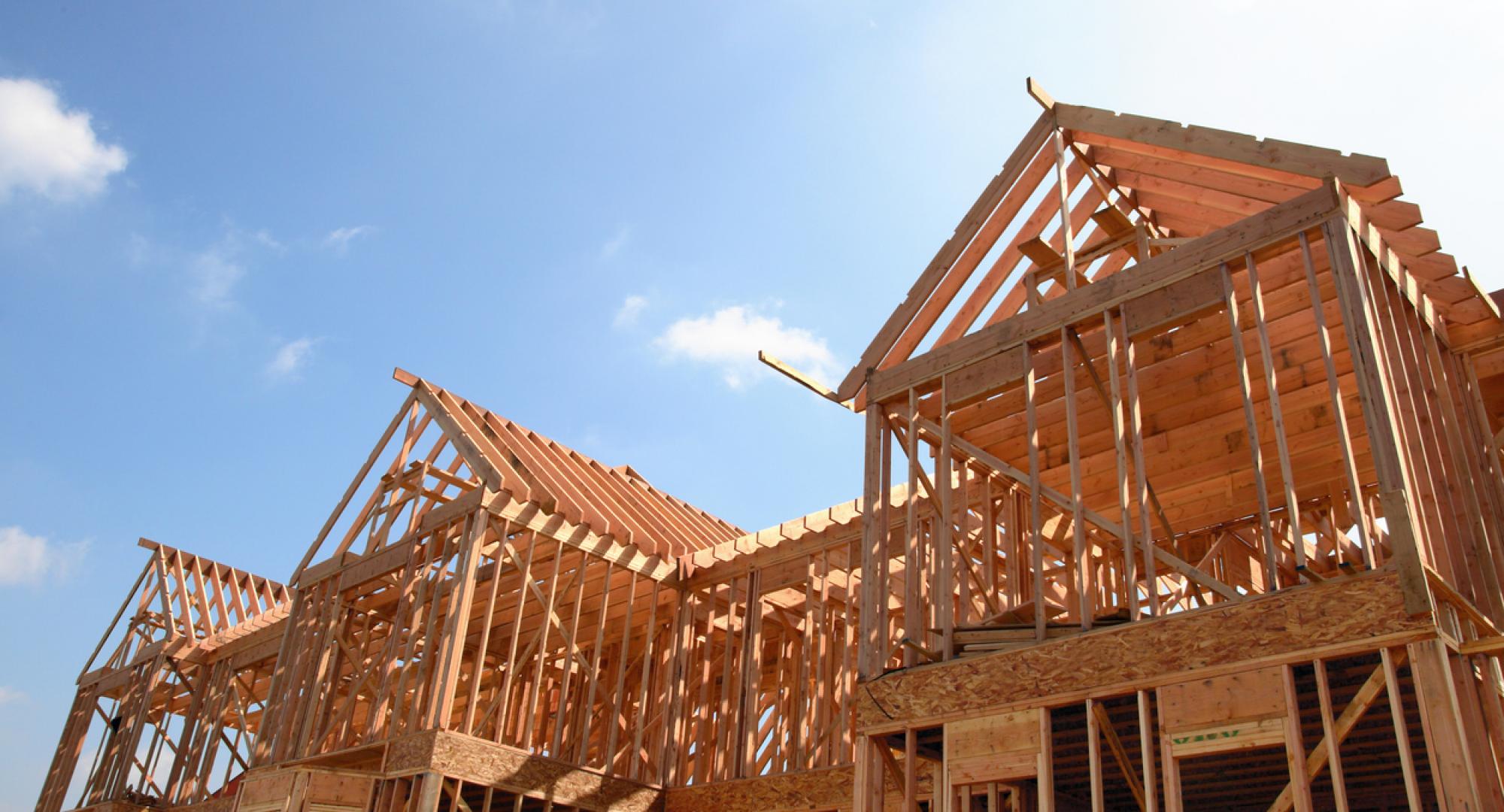 House being constructed