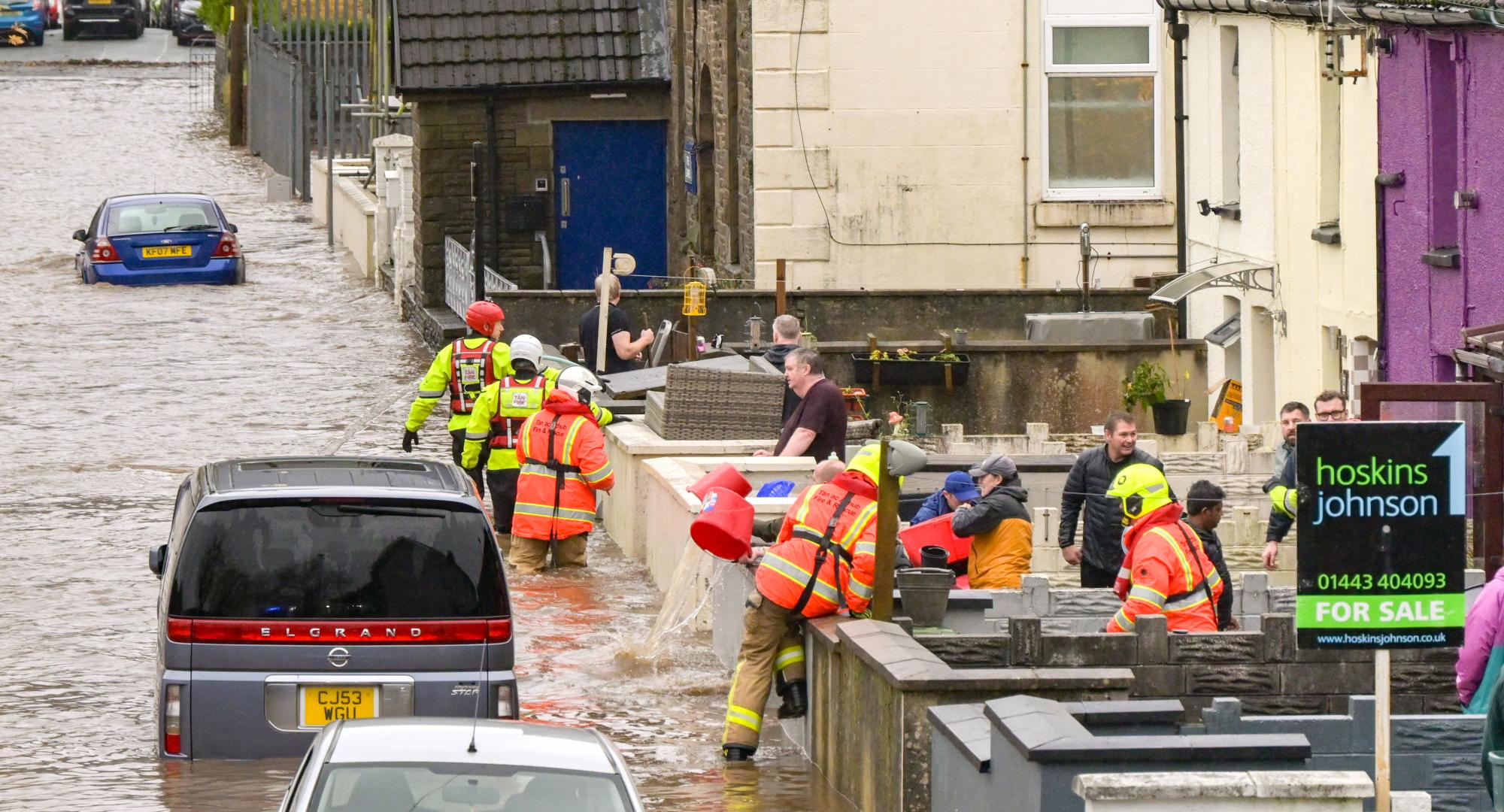 Flooding in Wales