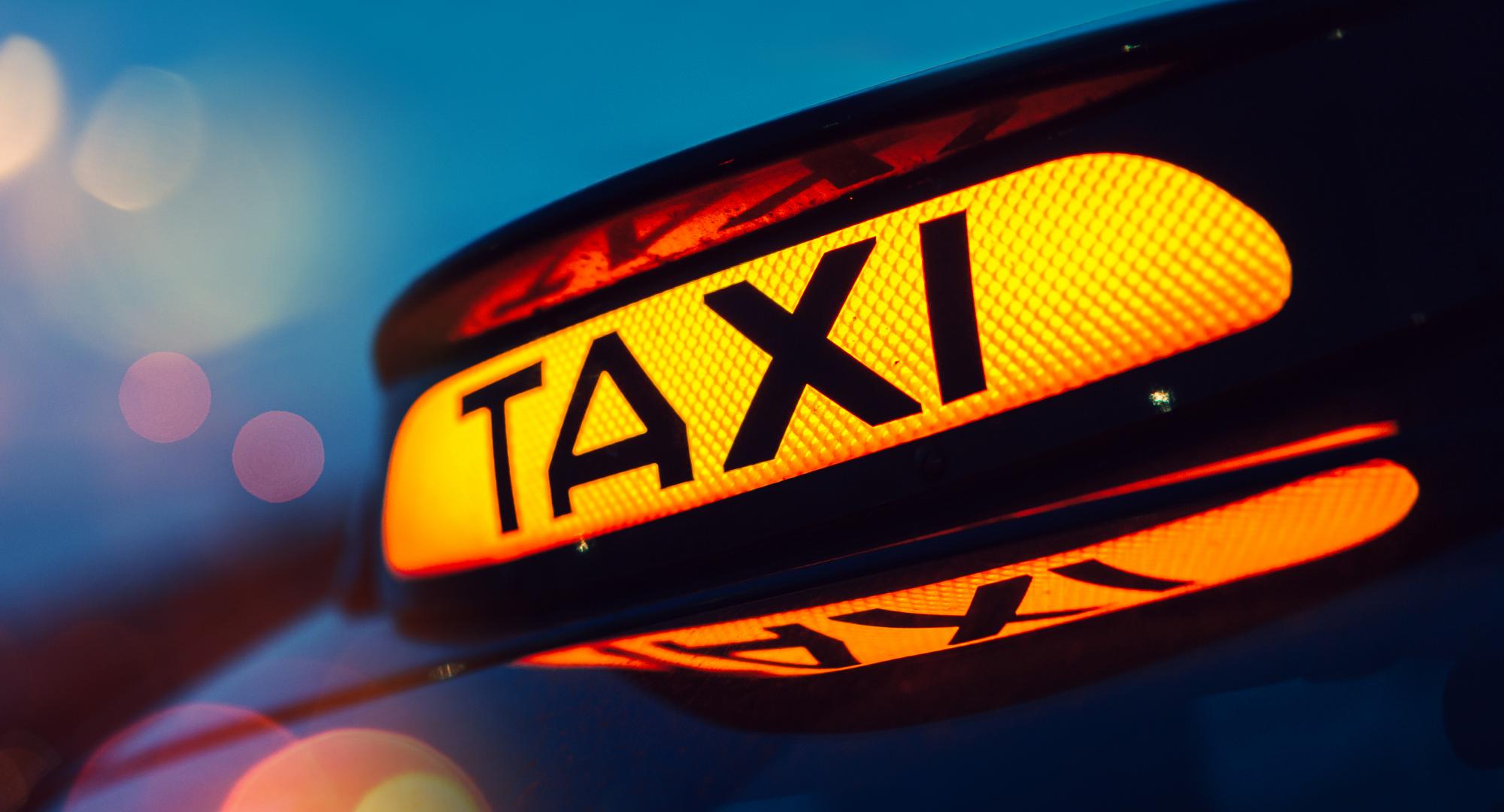 Taxi Sign