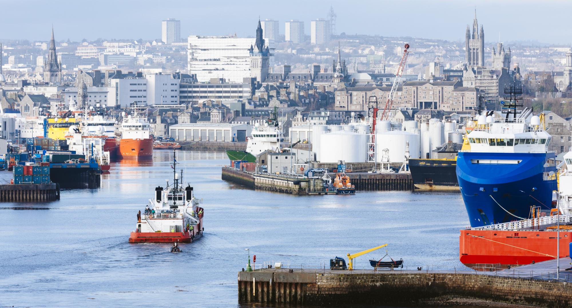 Aberdeen port