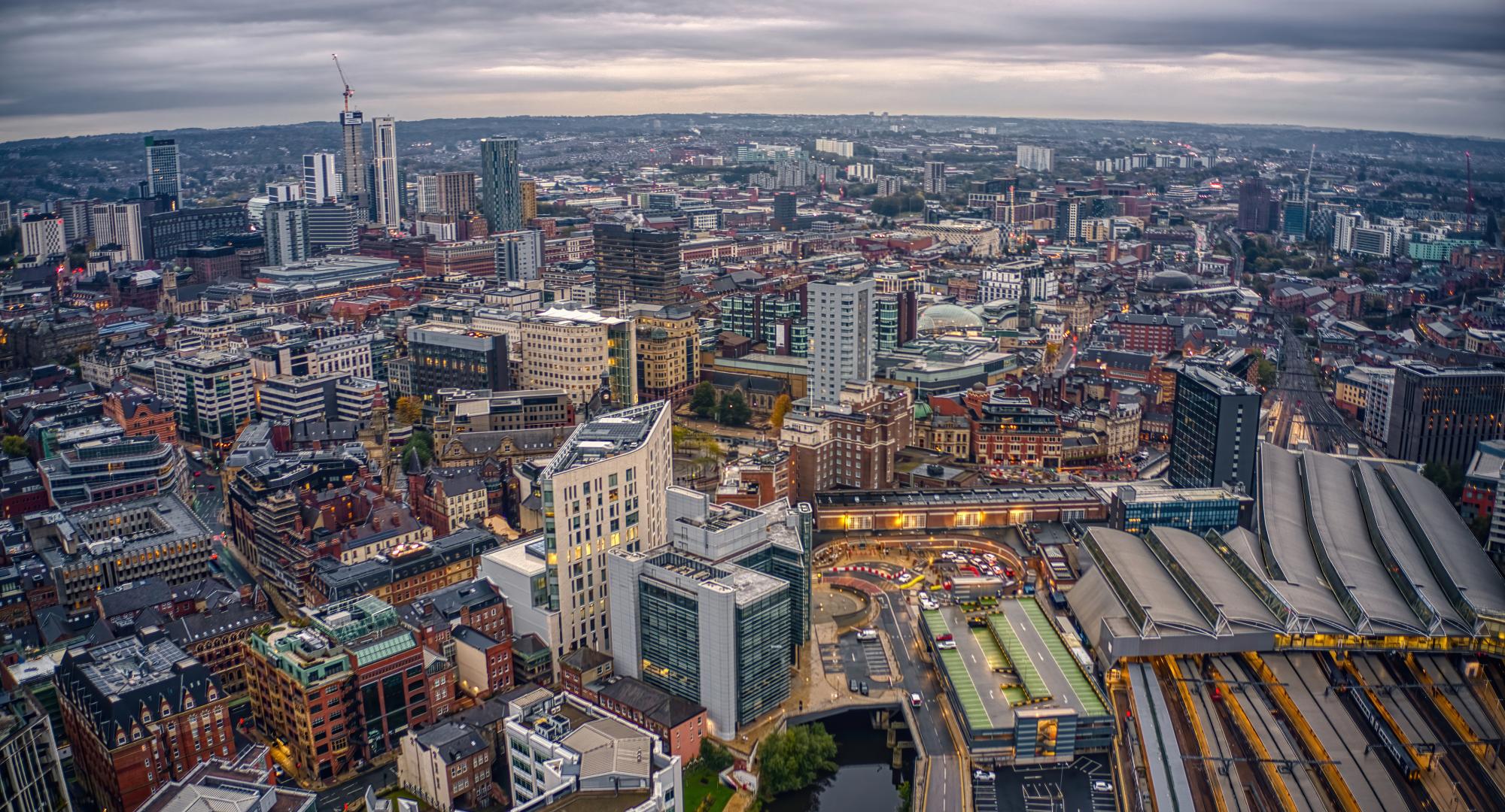 Aerial View of Leeds