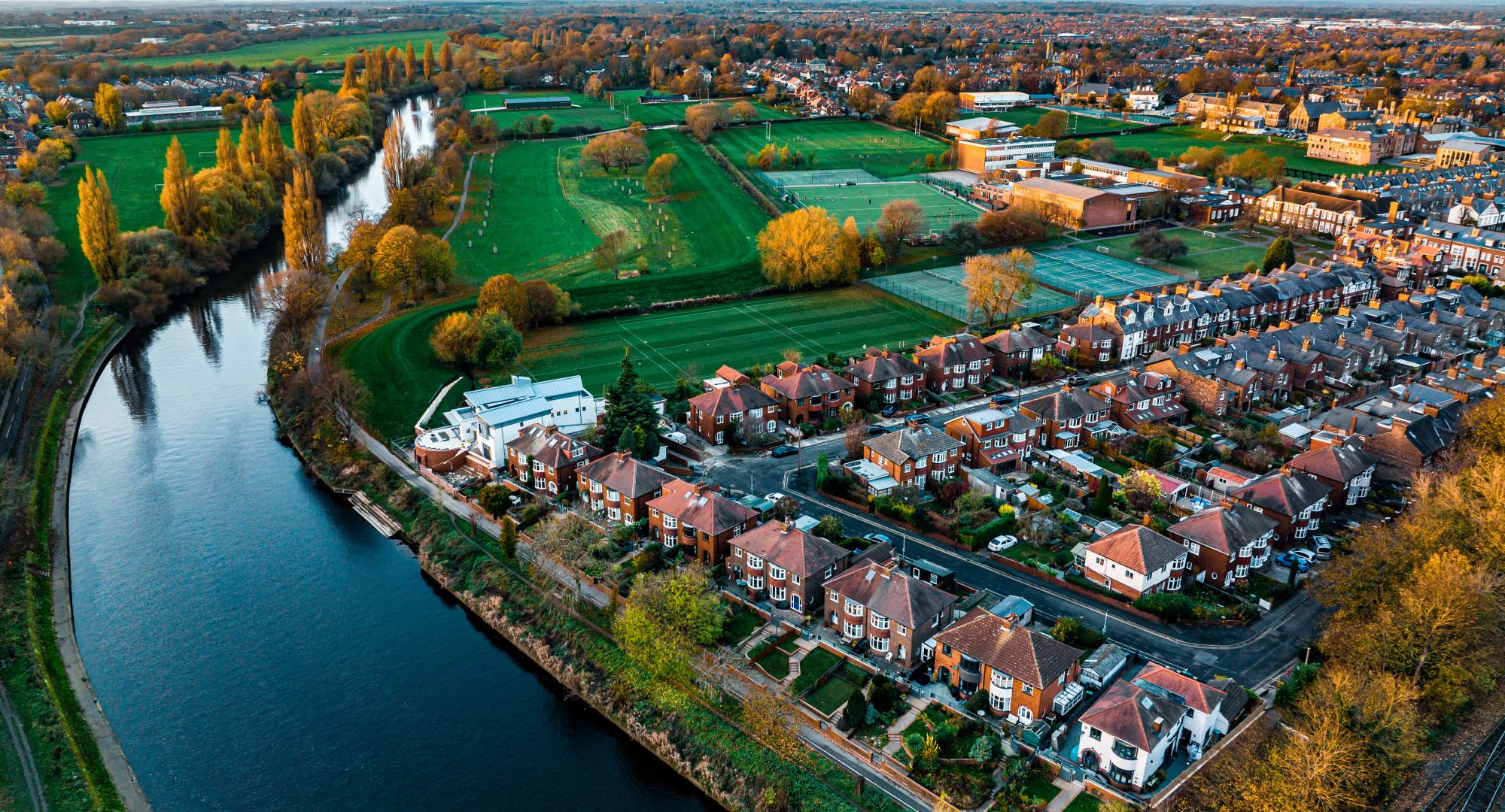 Houses on the River Ouse, York