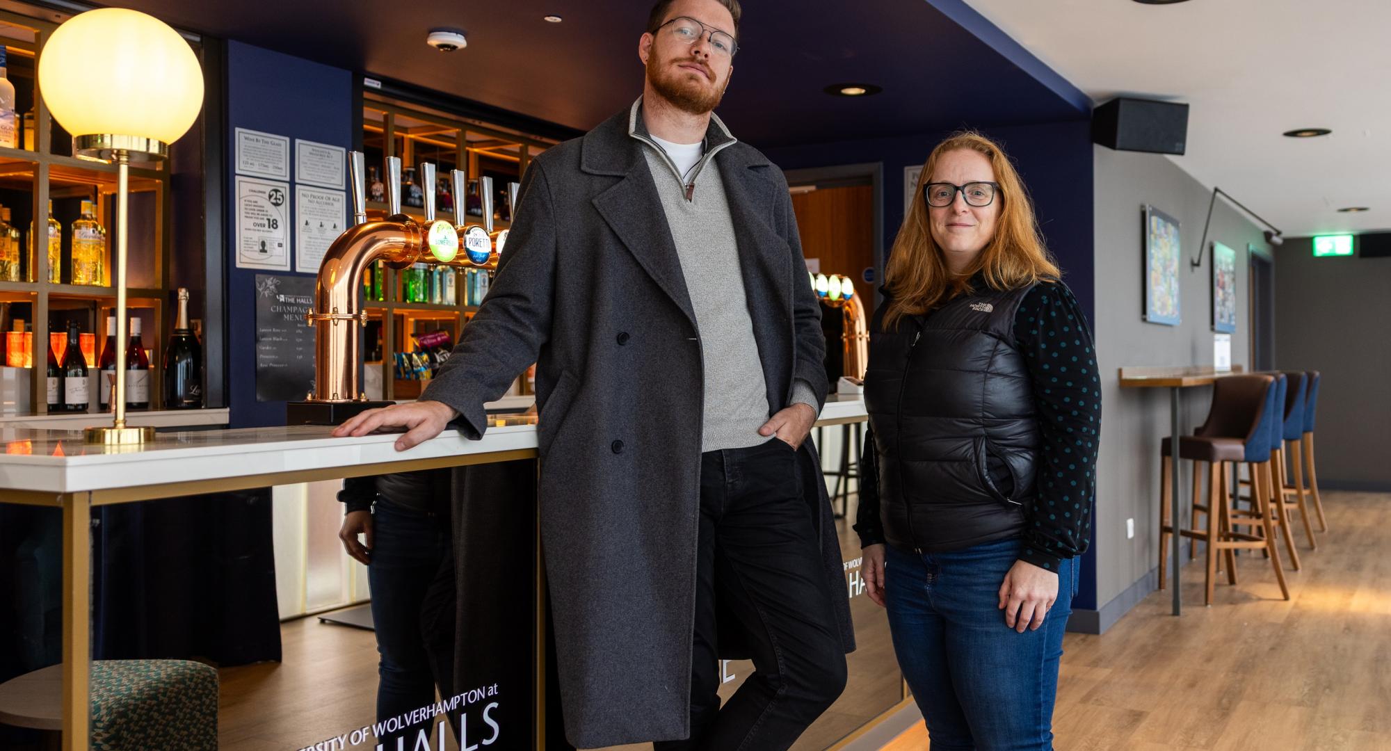 Industry Leaders at a bar