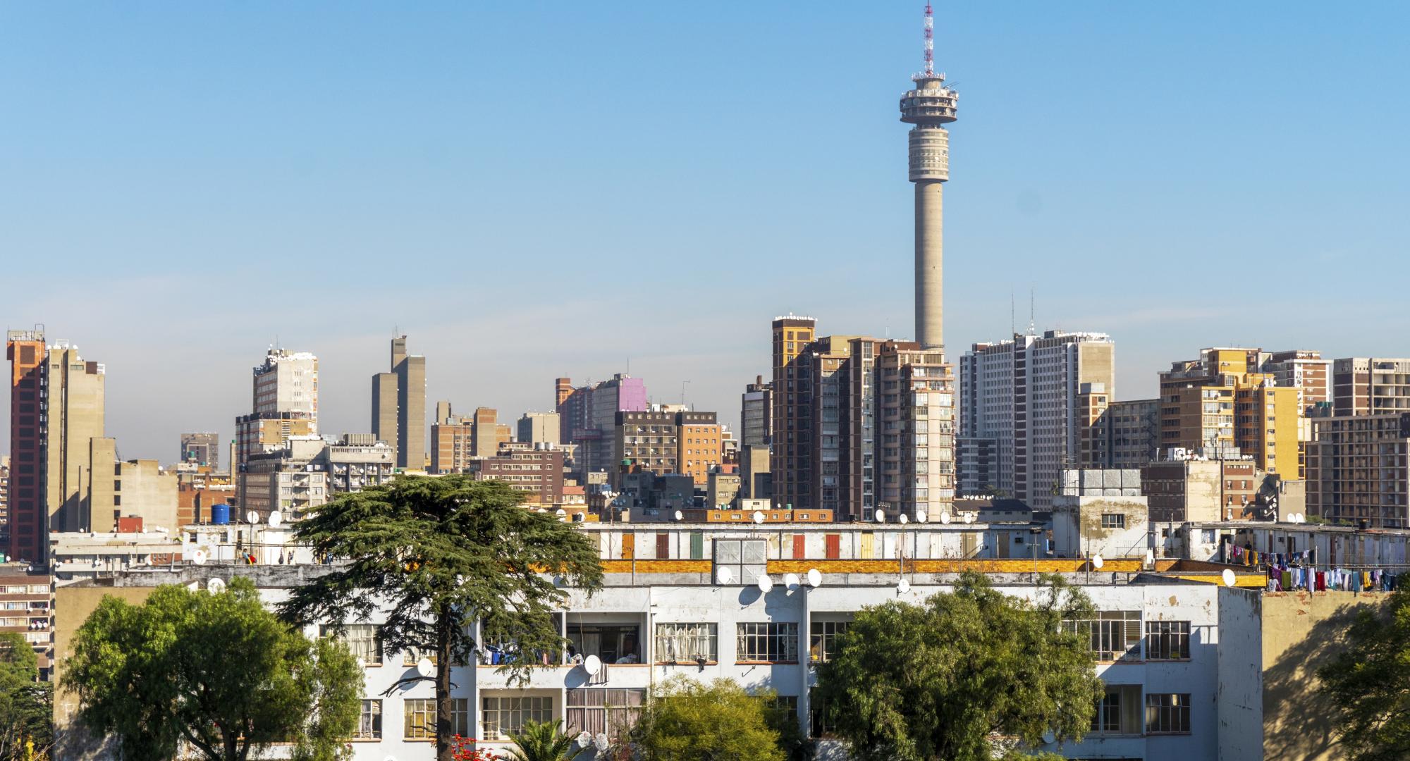 Downtown of Johannesburg, South Africa
