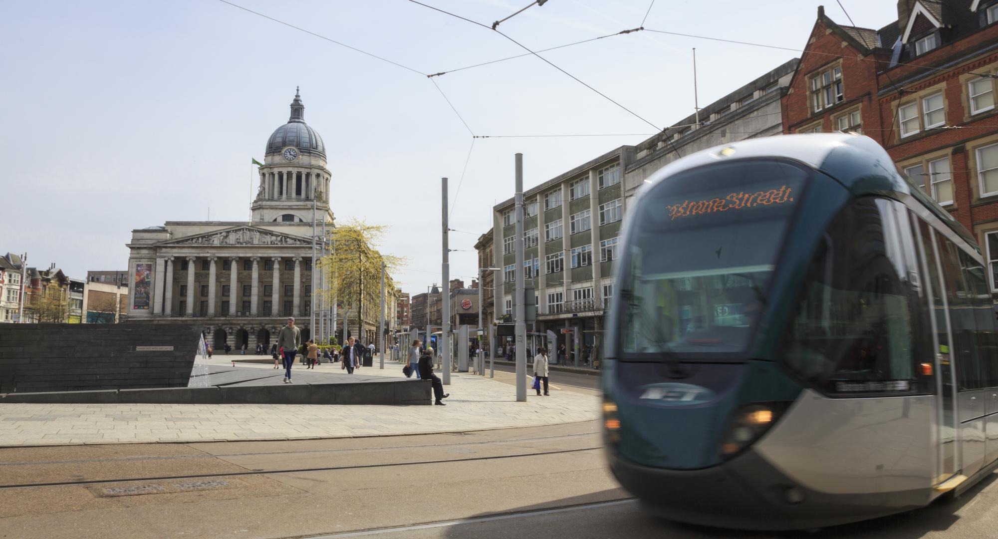 Nottingham tram