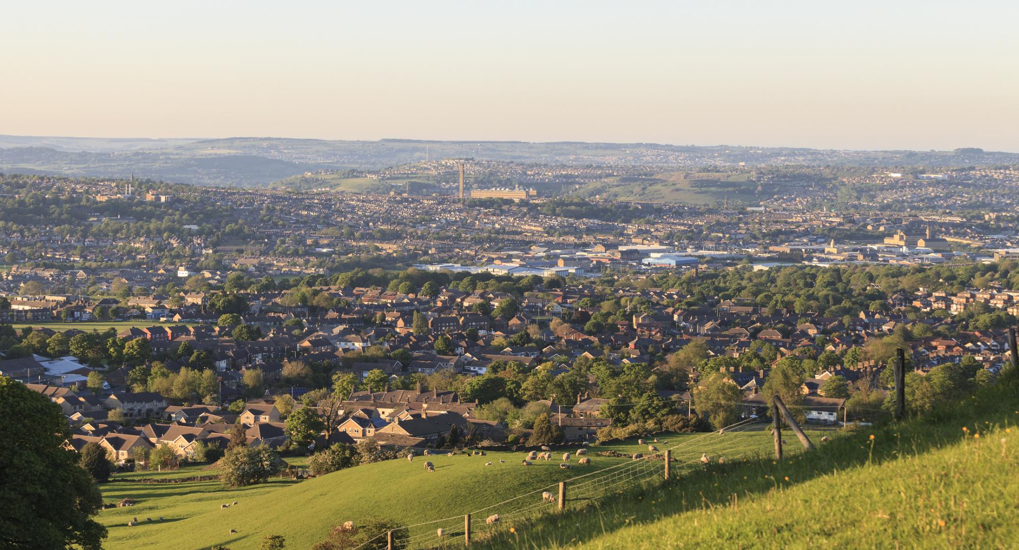 View over Bradford