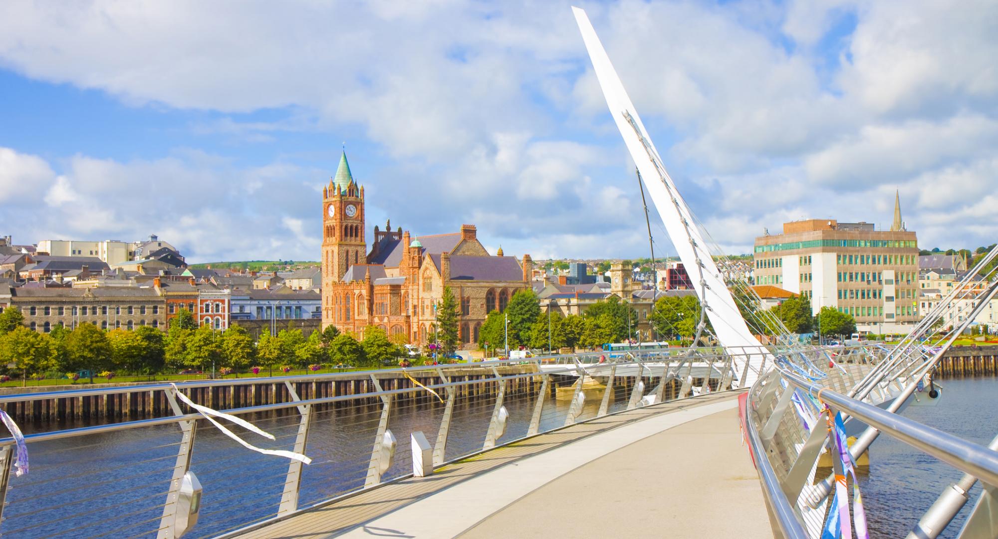 Peace Bridge in Derry/Londonderry