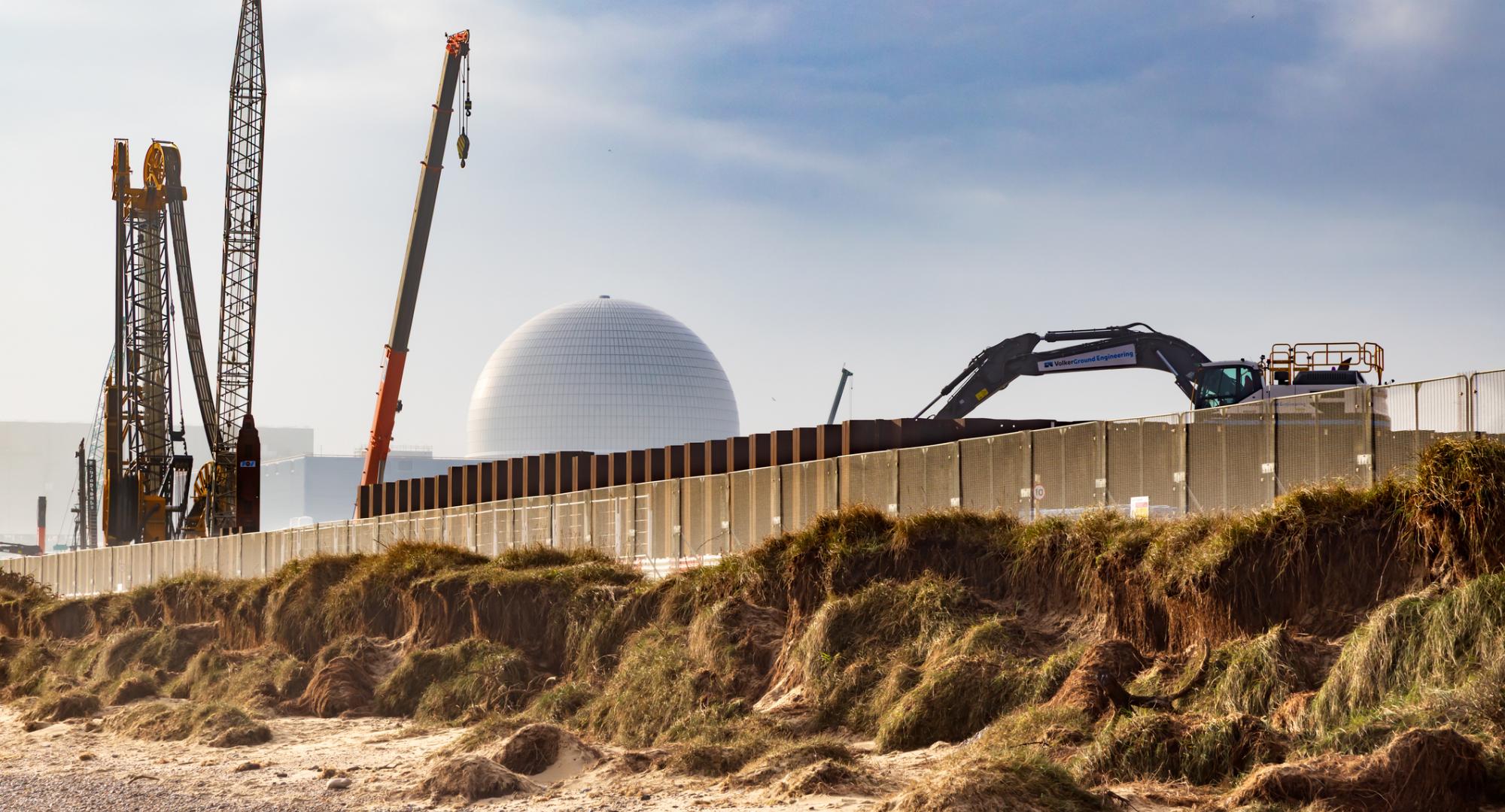 Sizewell C site