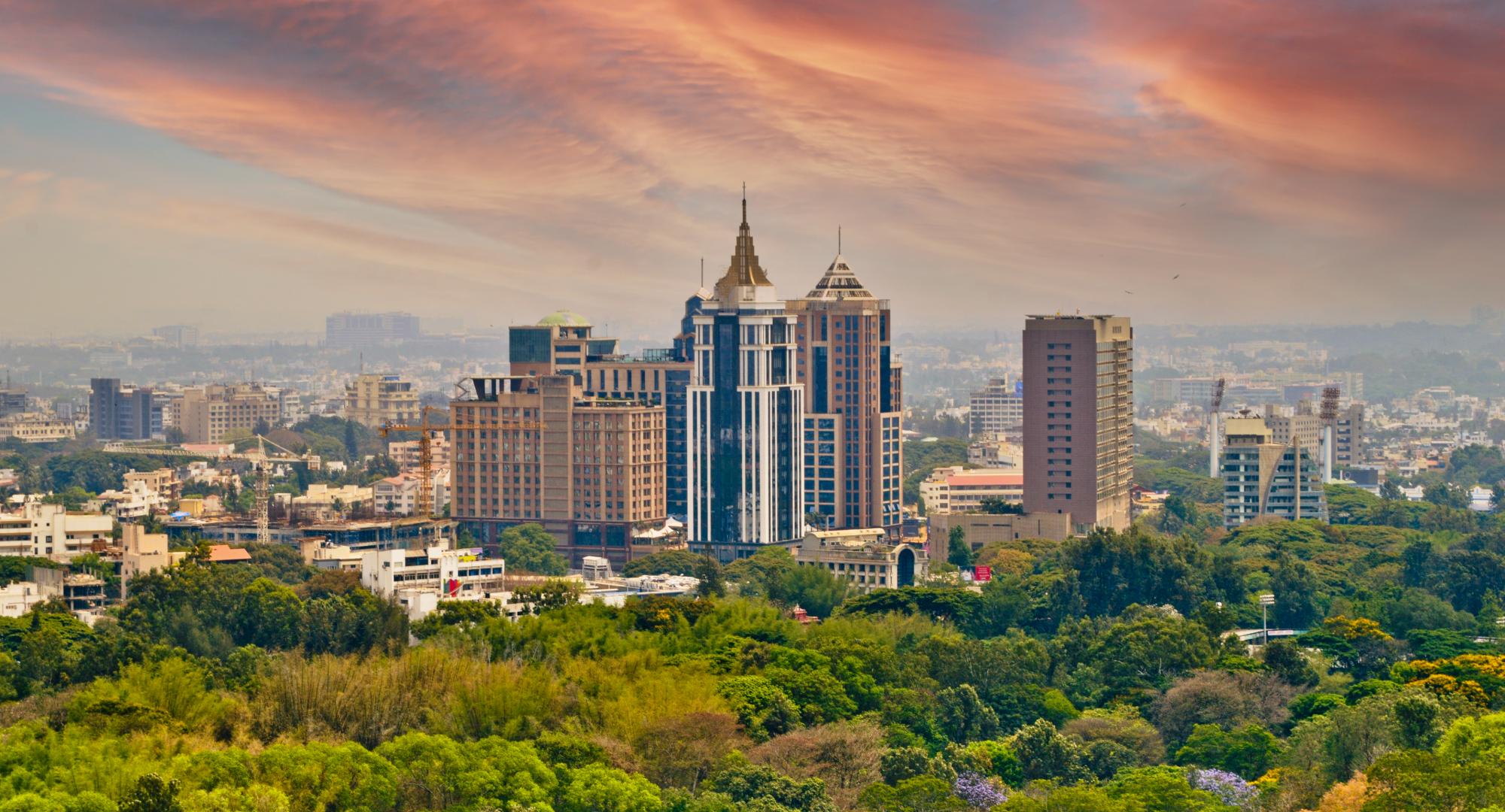 Bangalore skyline