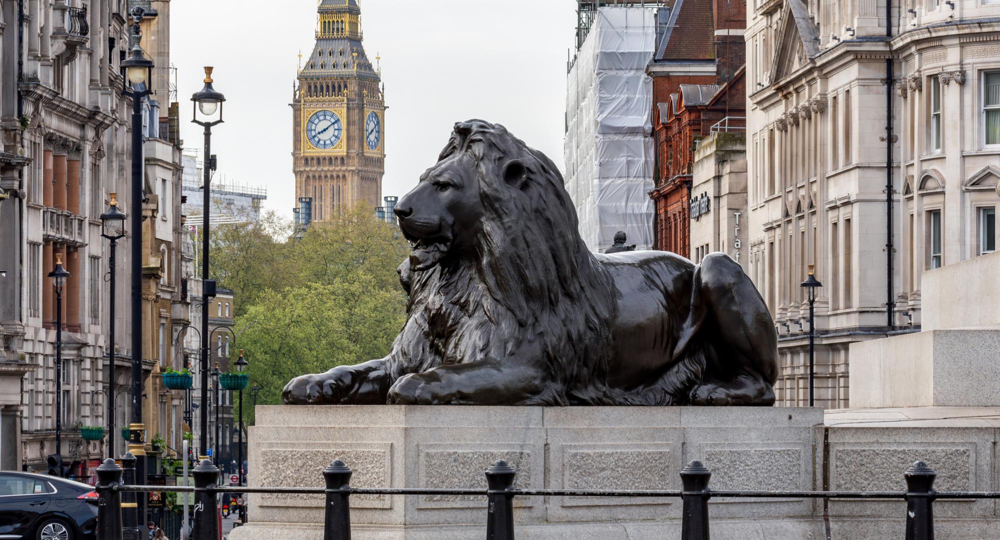 Big Ben from Trafalgar Square
