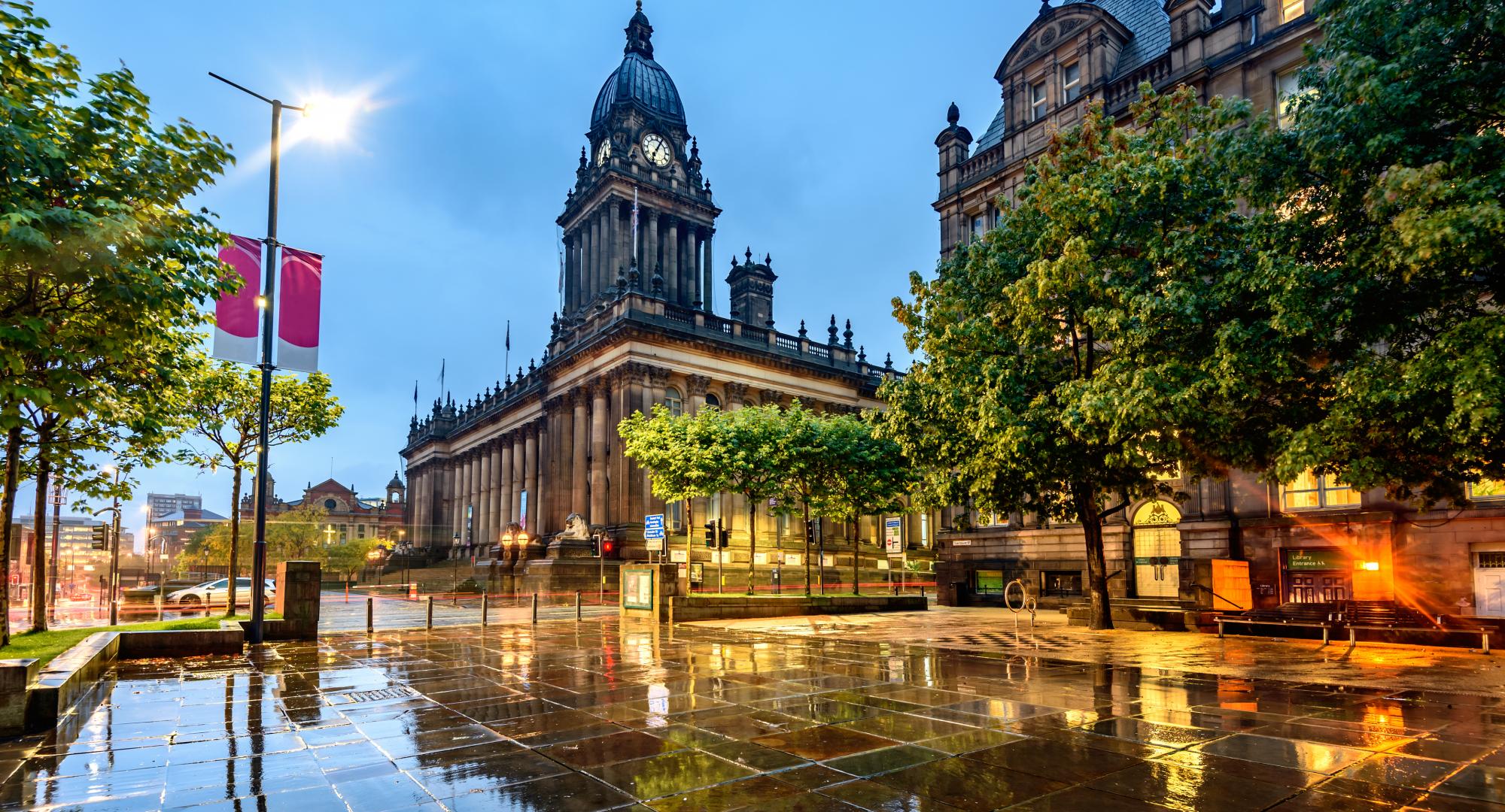 Town hall in Leeds