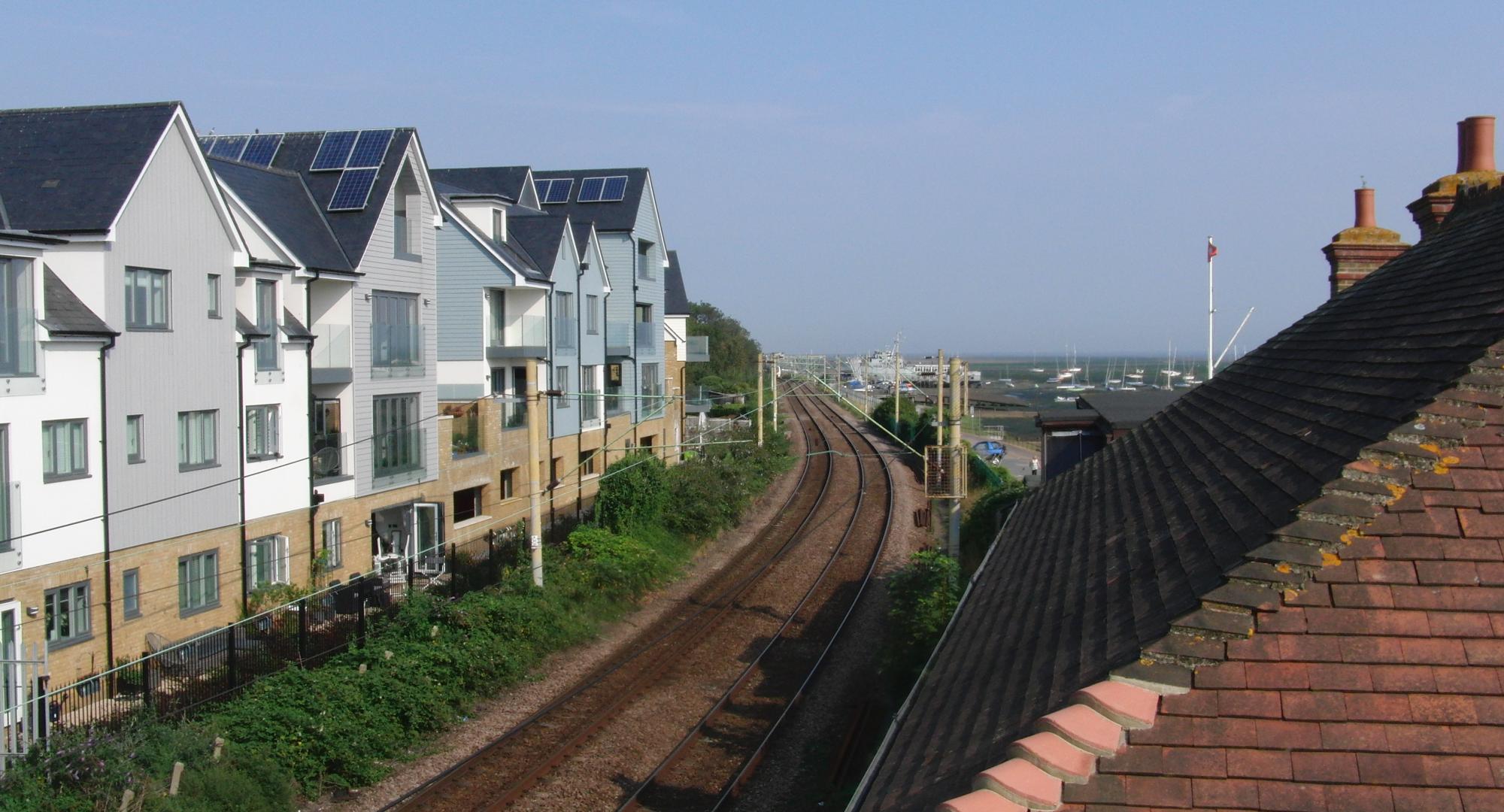 Homes near station