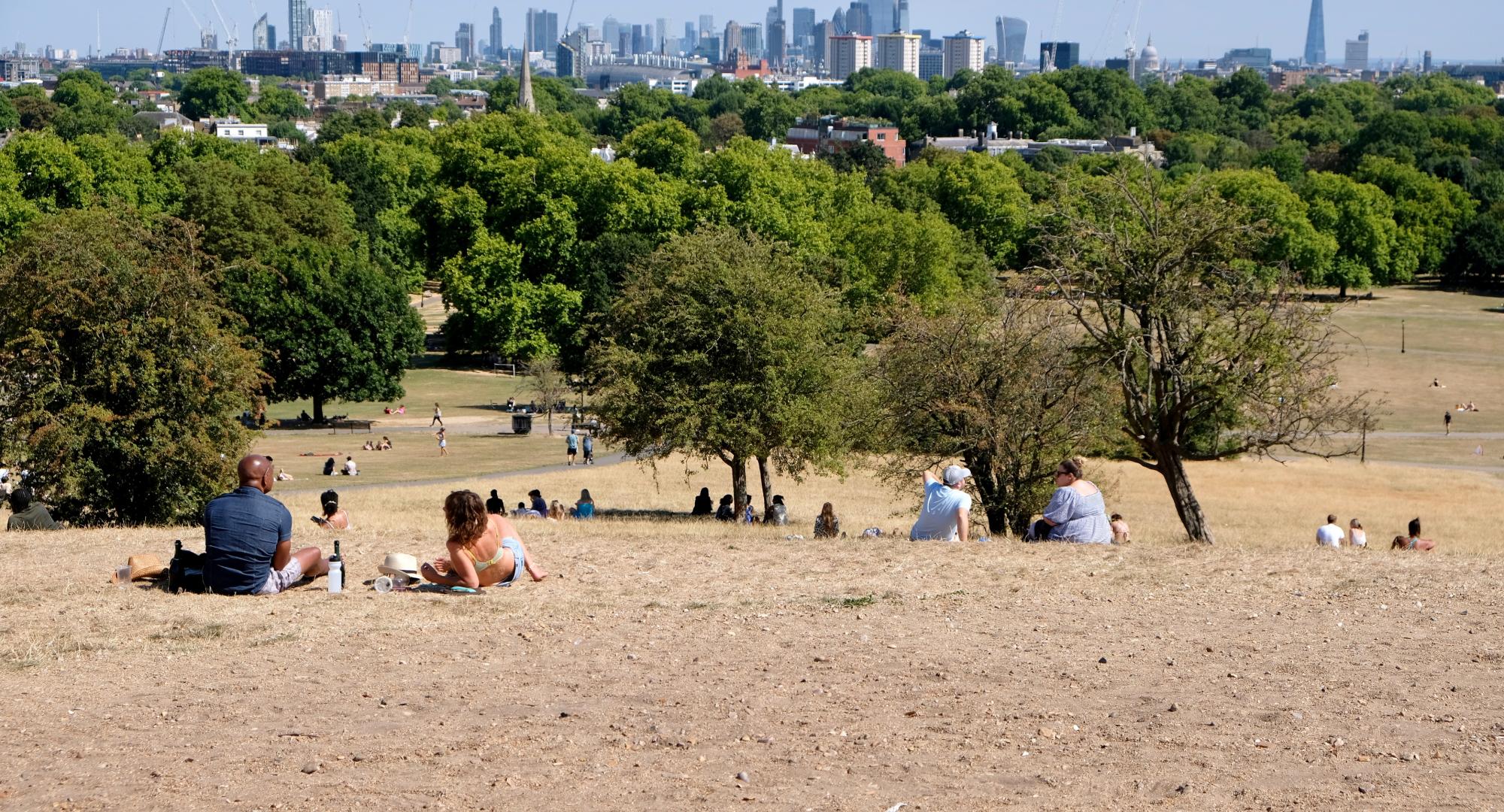 London heatwave