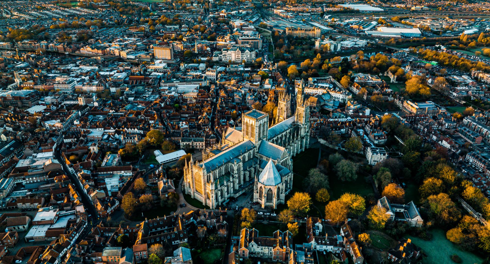York from above