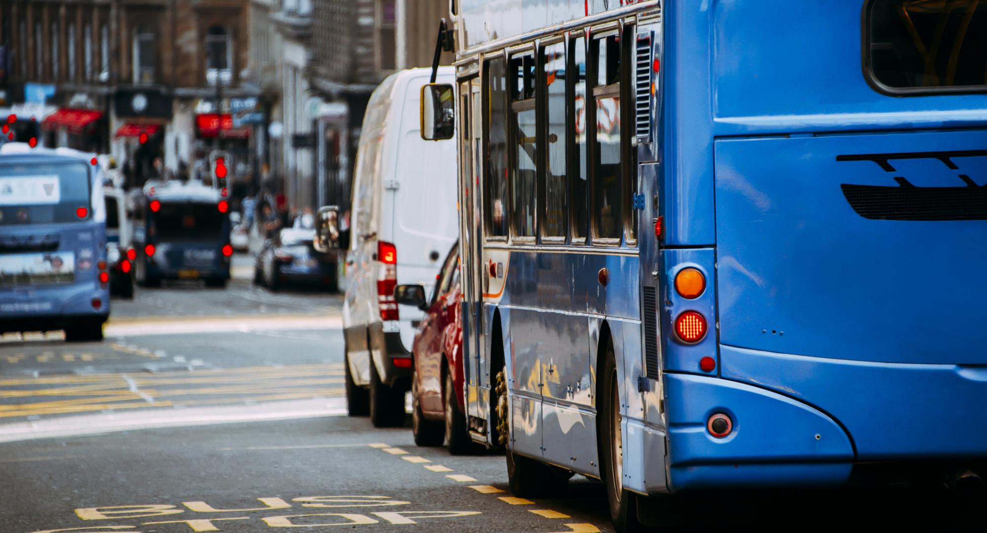 Bus in Glasgow
