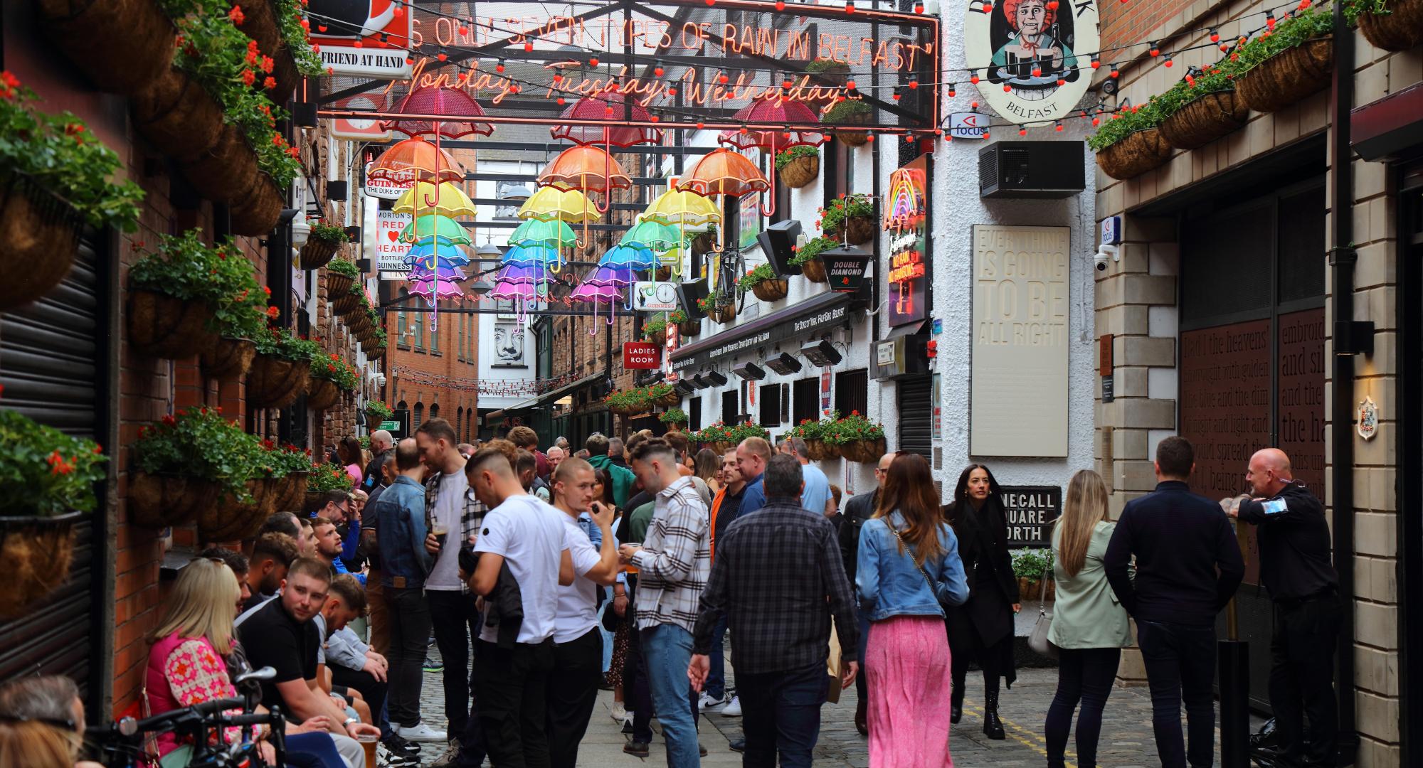 Cathedral quarter Belfast