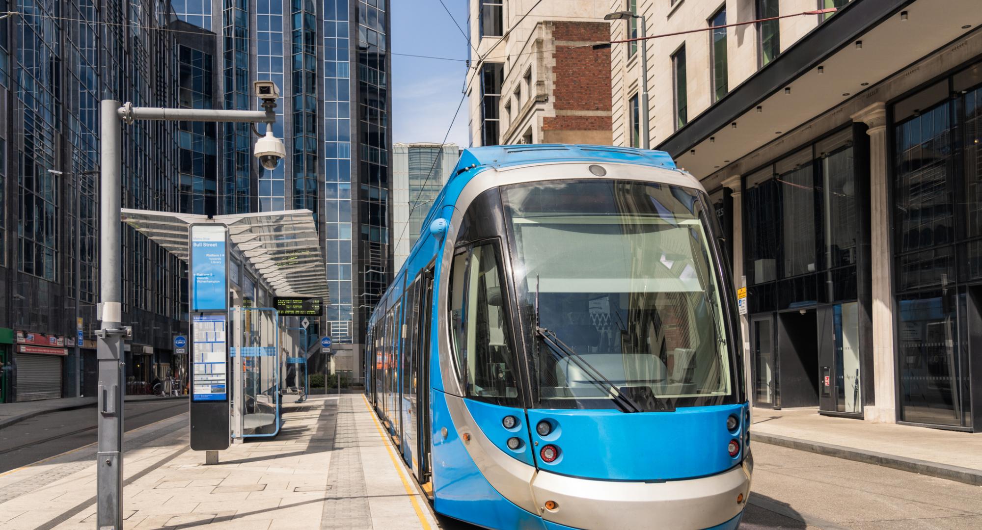 Tram in Birmingham
