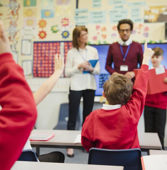 Pupils in a classroom