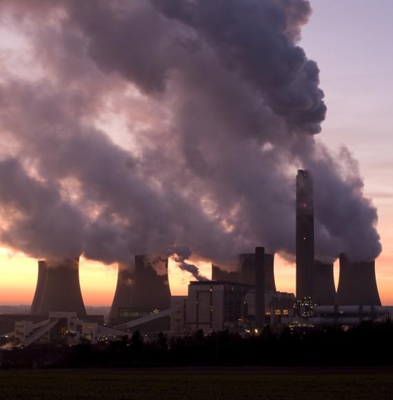 smoke stacks industrial