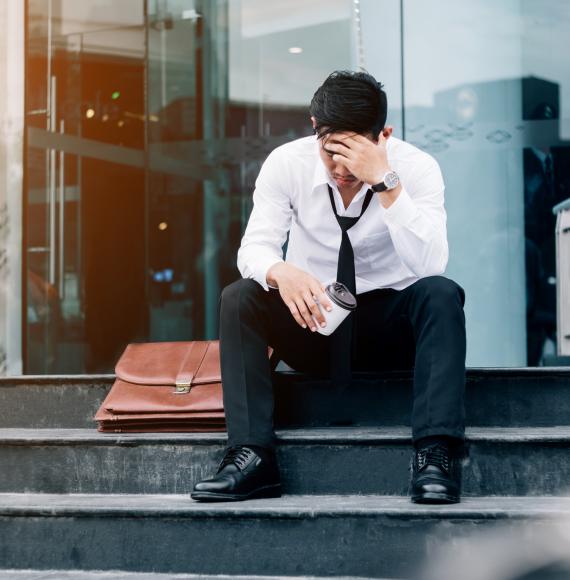 Man has lost his job