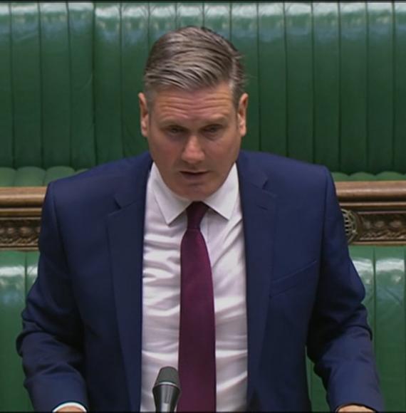 Picture of Keir Starmer at House of Commons