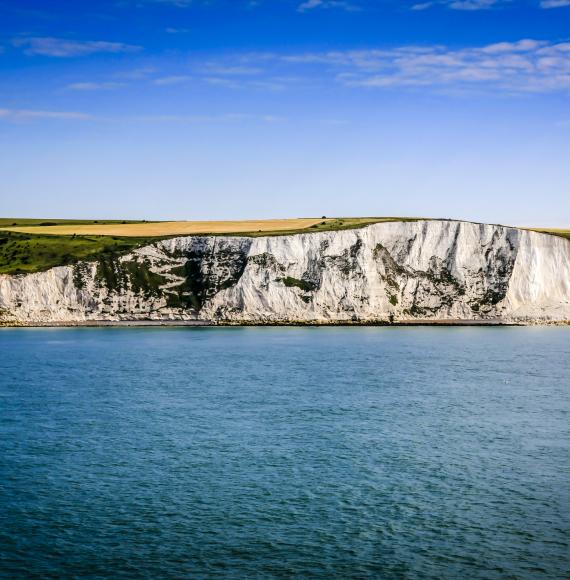 White cliffs of Dover