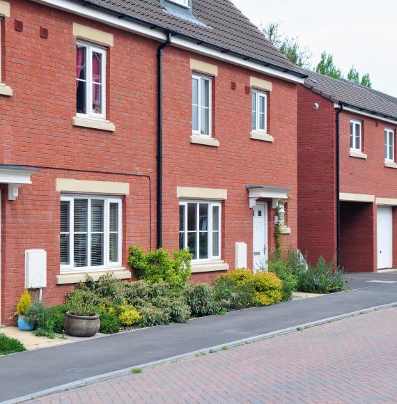 Terraced housing in the UK