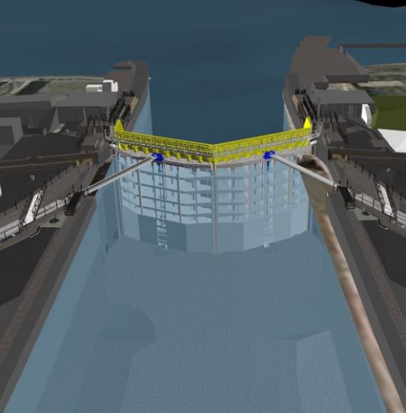 Port of Tilbury’s new £34 million flood defences 