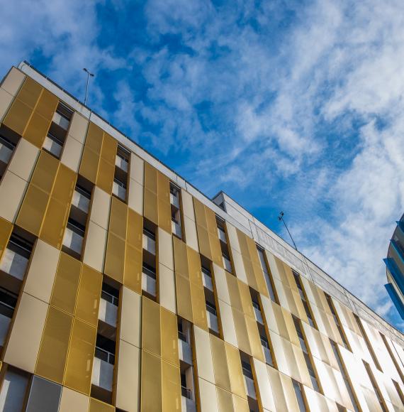 Building facade in Manchester