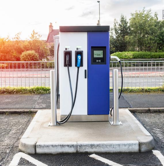 Electric vehicle charging point