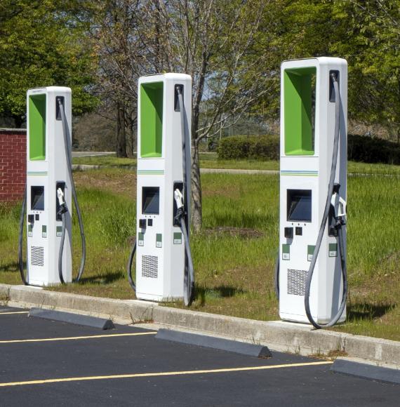 Electric vehicle charging points