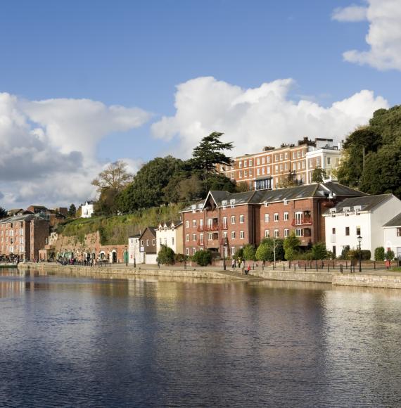 The River Exe, Exeter