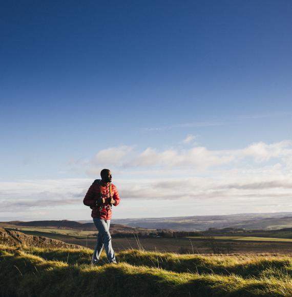 Man walking